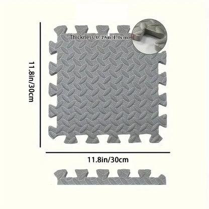 Non-Slip Fitness Floor Tiles