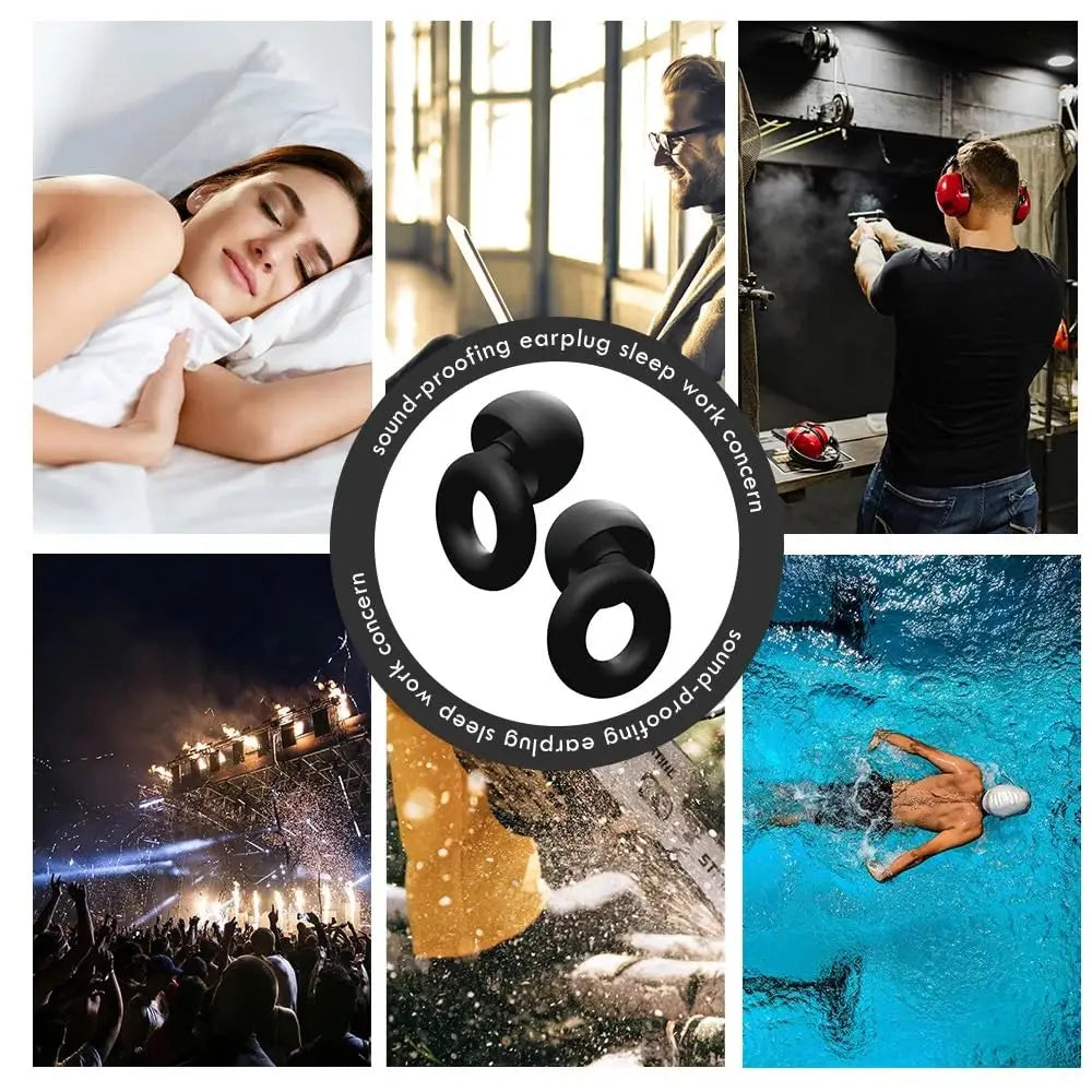 Silicone Noise Cancelling Earplugs