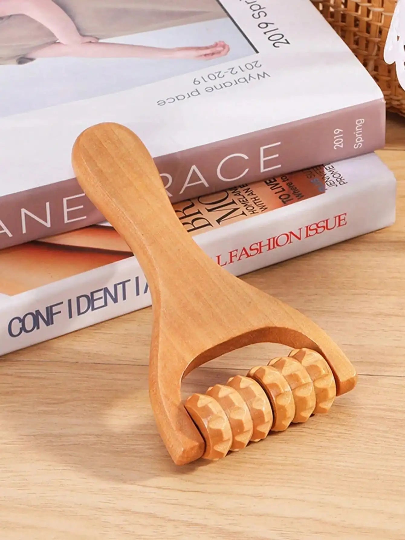 Wooden Roller Massage Tool