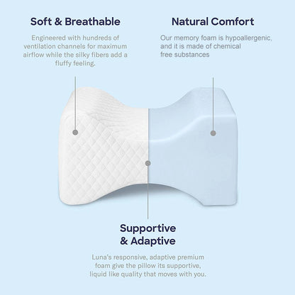 Memory Foam Knee Pillow