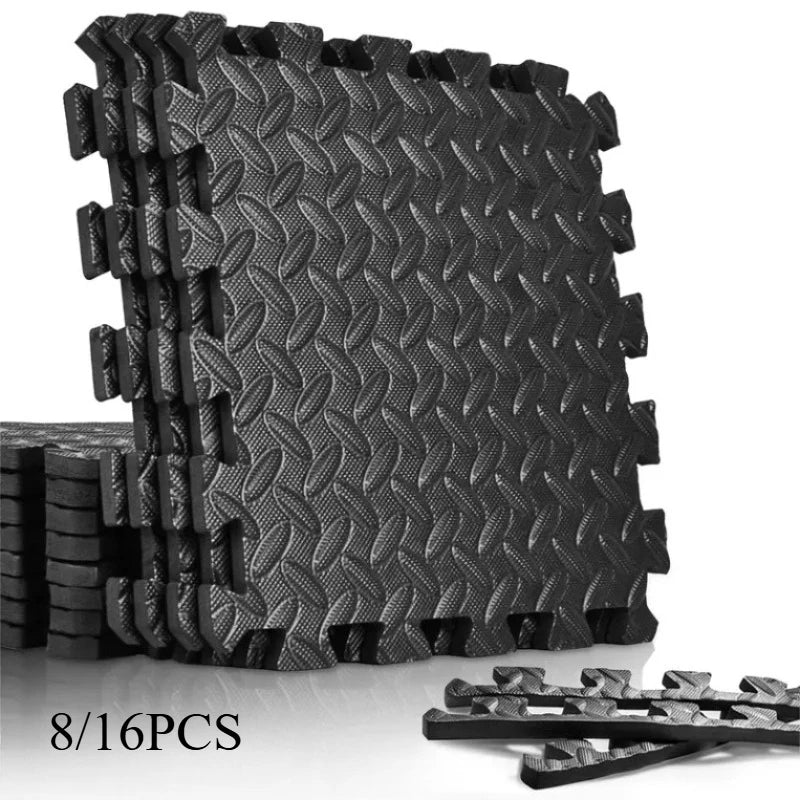 Non-Slip Fitness Floor Tiles