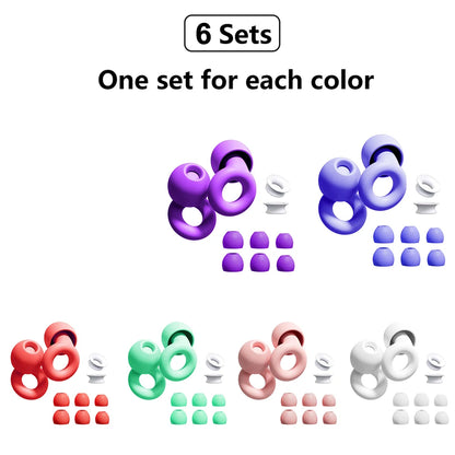 Silicone Noise Cancelling Earplugs