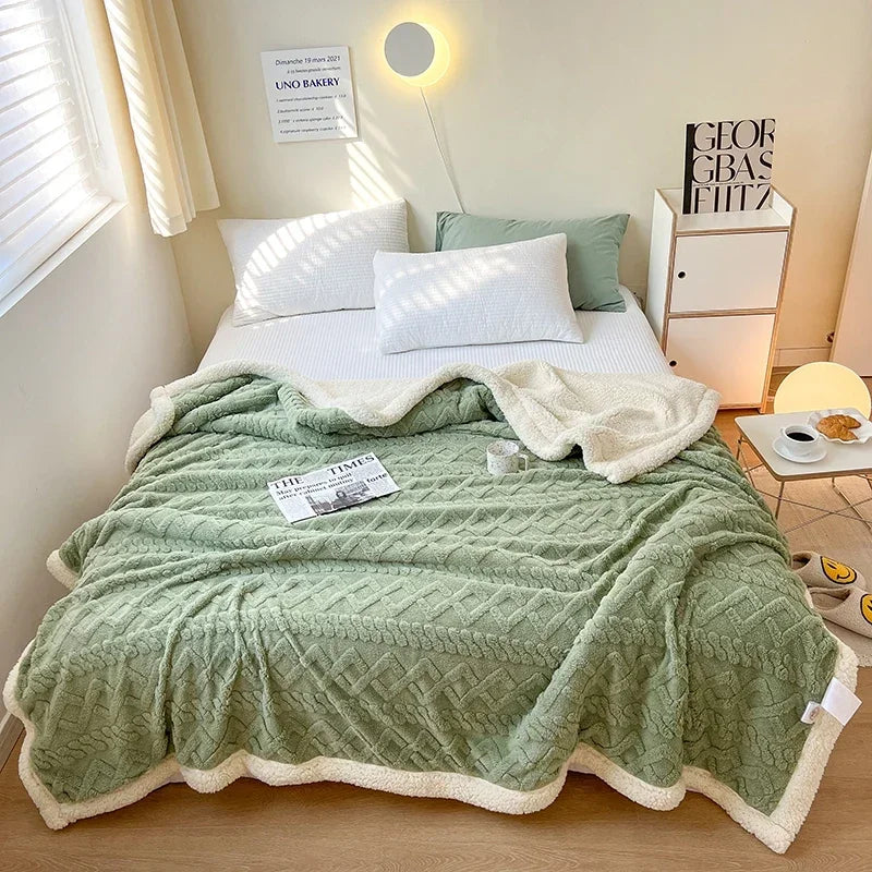Soft Woolen Flannel Blanket