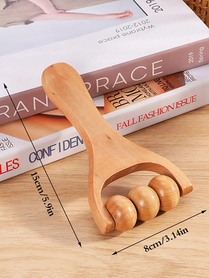 Wooden Roller Massage Tool