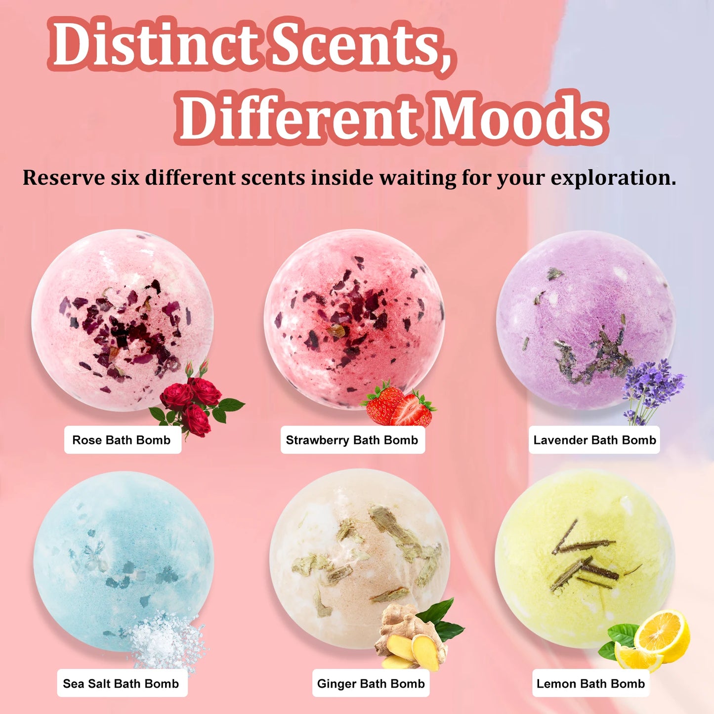Lavender Bath Bomb Set