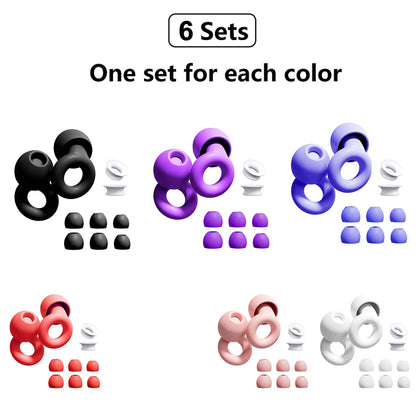 Silicone Noise Cancelling Earplugs