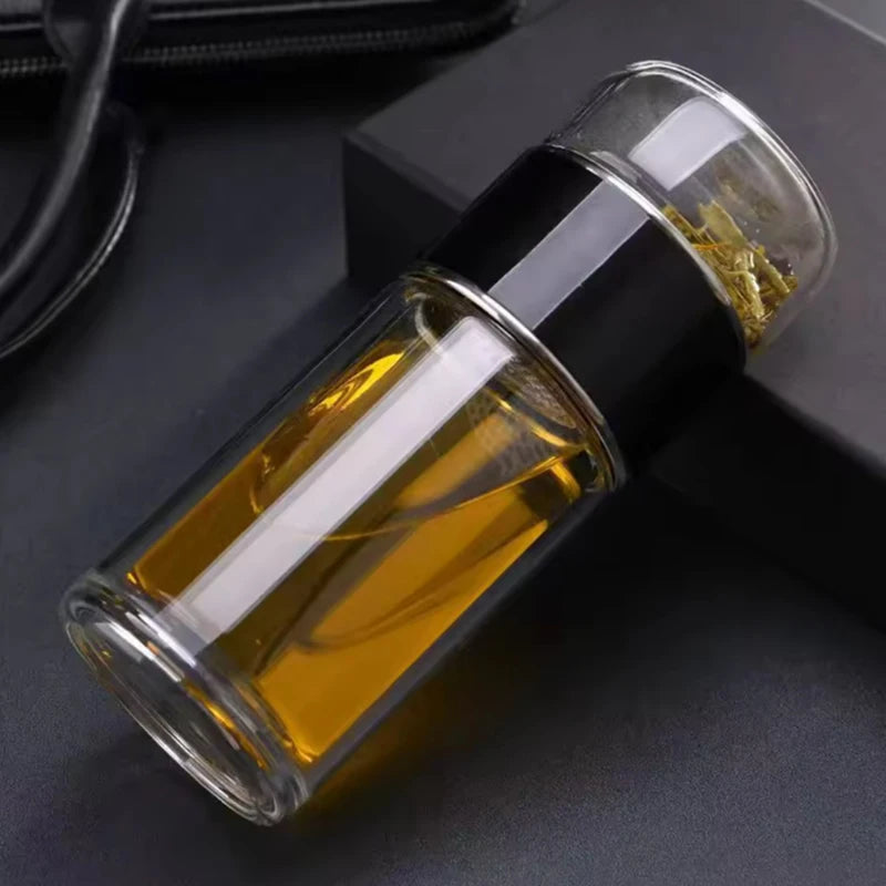 Glass Infuser Tea Bottle