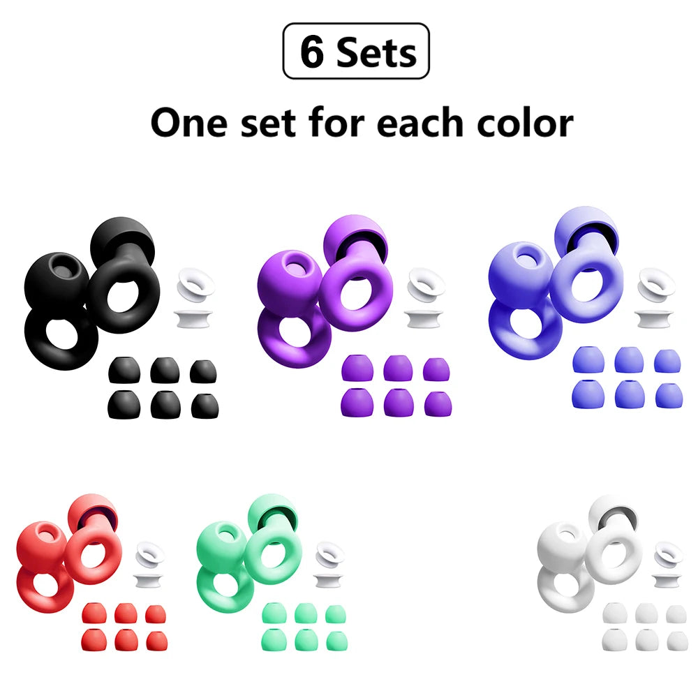 Silicone Noise Cancelling Earplugs