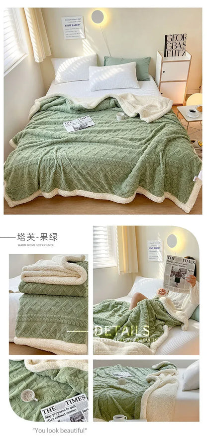 Soft Woolen Flannel Blanket