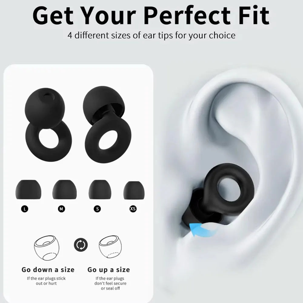 Silicone Noise Cancelling Earplugs