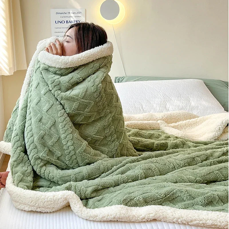 Soft Woolen Flannel Blanket