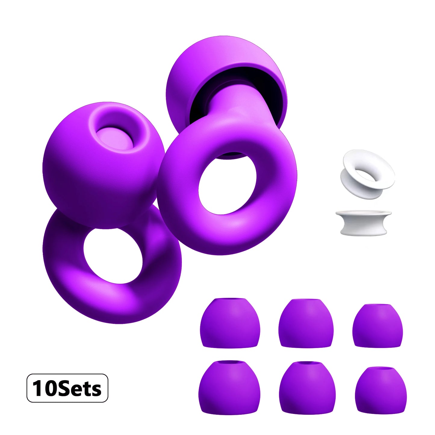 Silicone Noise Cancelling Earplugs