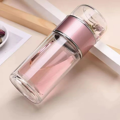 Glass Infuser Tea Bottle