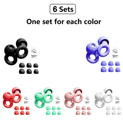 Silicone Noise Cancelling Earplugs