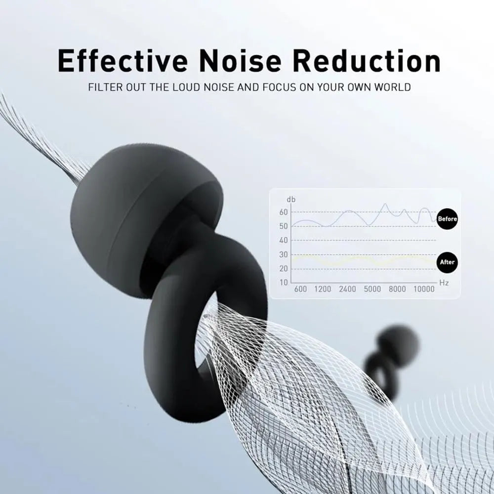 Silicone Noise Cancelling Earplugs