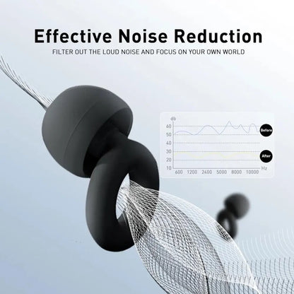 Silicone Noise Cancelling Earplugs