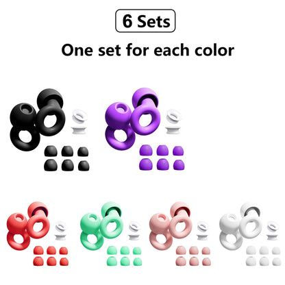 Silicone Noise Cancelling Earplugs