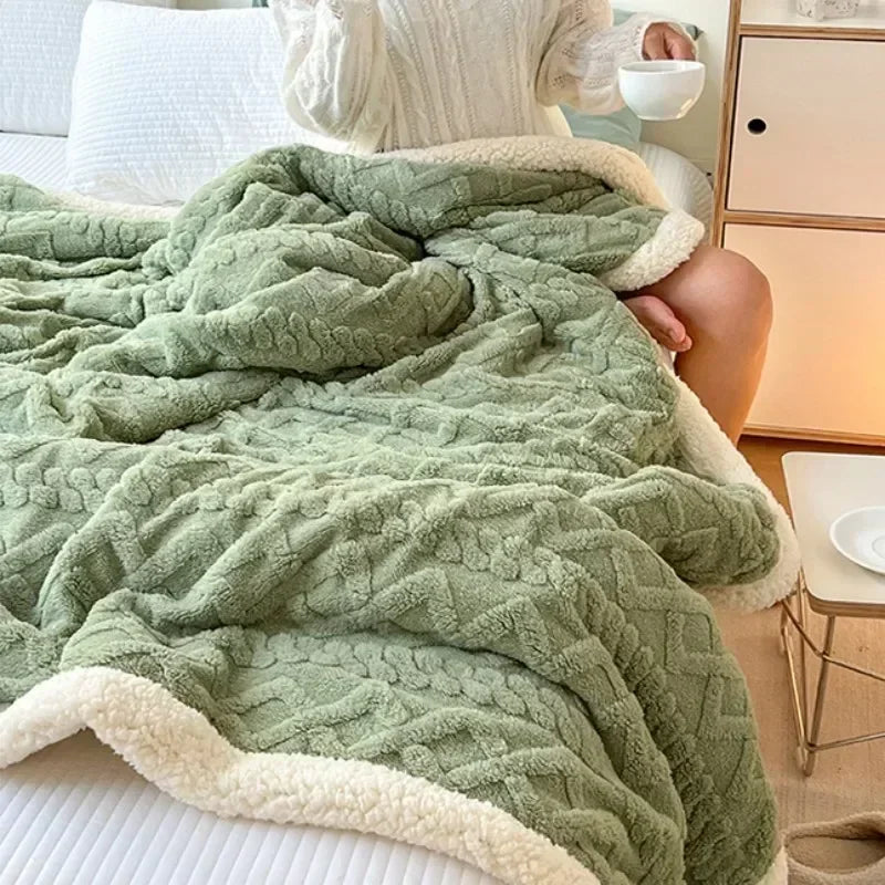 Soft Woolen Flannel Blanket