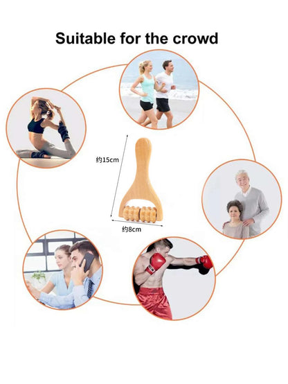 Wooden Roller Massage Tool