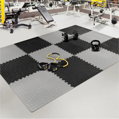 Non-Slip Fitness Floor Tiles