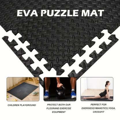 Non-Slip Fitness Floor Tiles