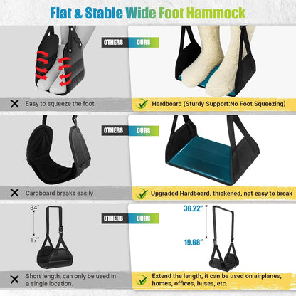 Travel Foot Hammock Rest