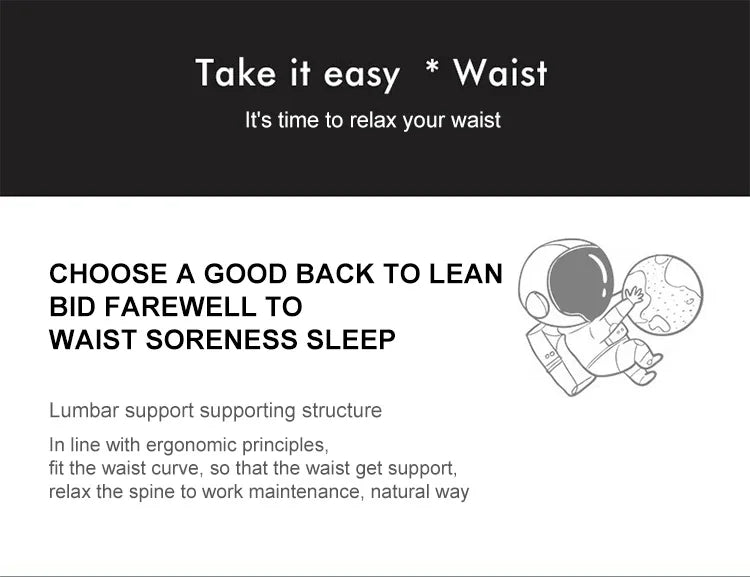 Ergonomic Lumbar Support Pillow
